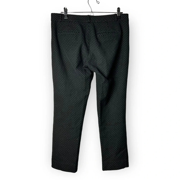 Banana Republic  Black Dotted Sloan Pants 6 - Picture 2 of 9